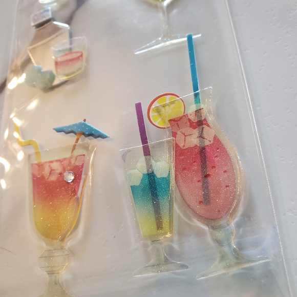 Scrapbook Stickers Lot Vacation, Get Away Summer Time - Picture 13 of 16